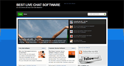 Desktop Screenshot of livechatsoftware.net